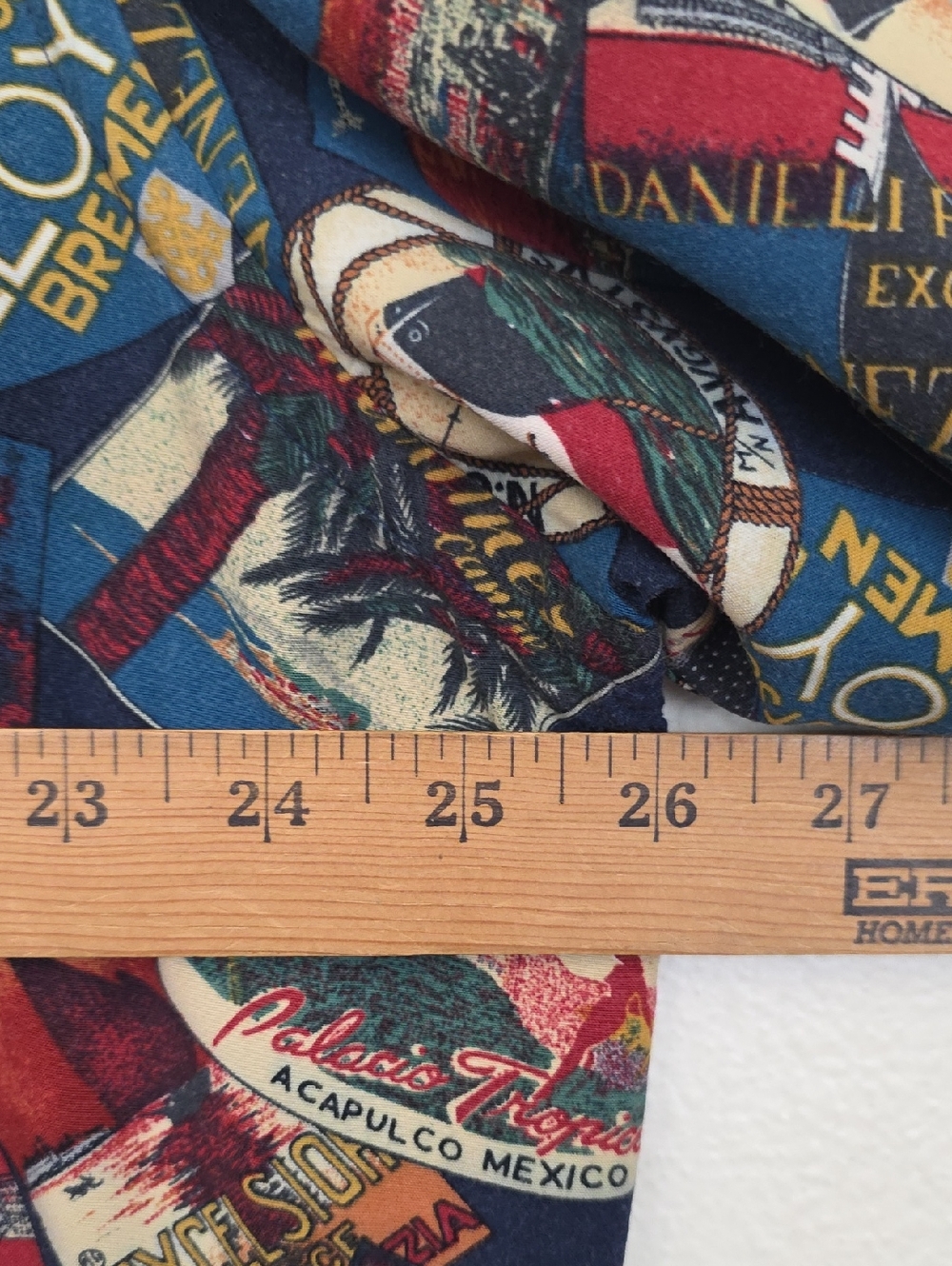 Polo By Ralph Lauren Multicolor Travel Print Ships & Hotels Short Sleeve Shirt L - Picture 6 of 16